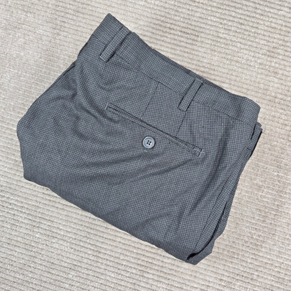 Loro Piana Mens 42 Grey Super 120s Wool Italian Tailored Dress Pants GPN18